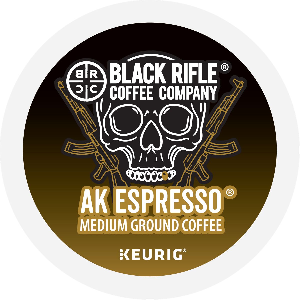 Black Rifle Coffee Company AK Espresso Coffee K-Cup Pods