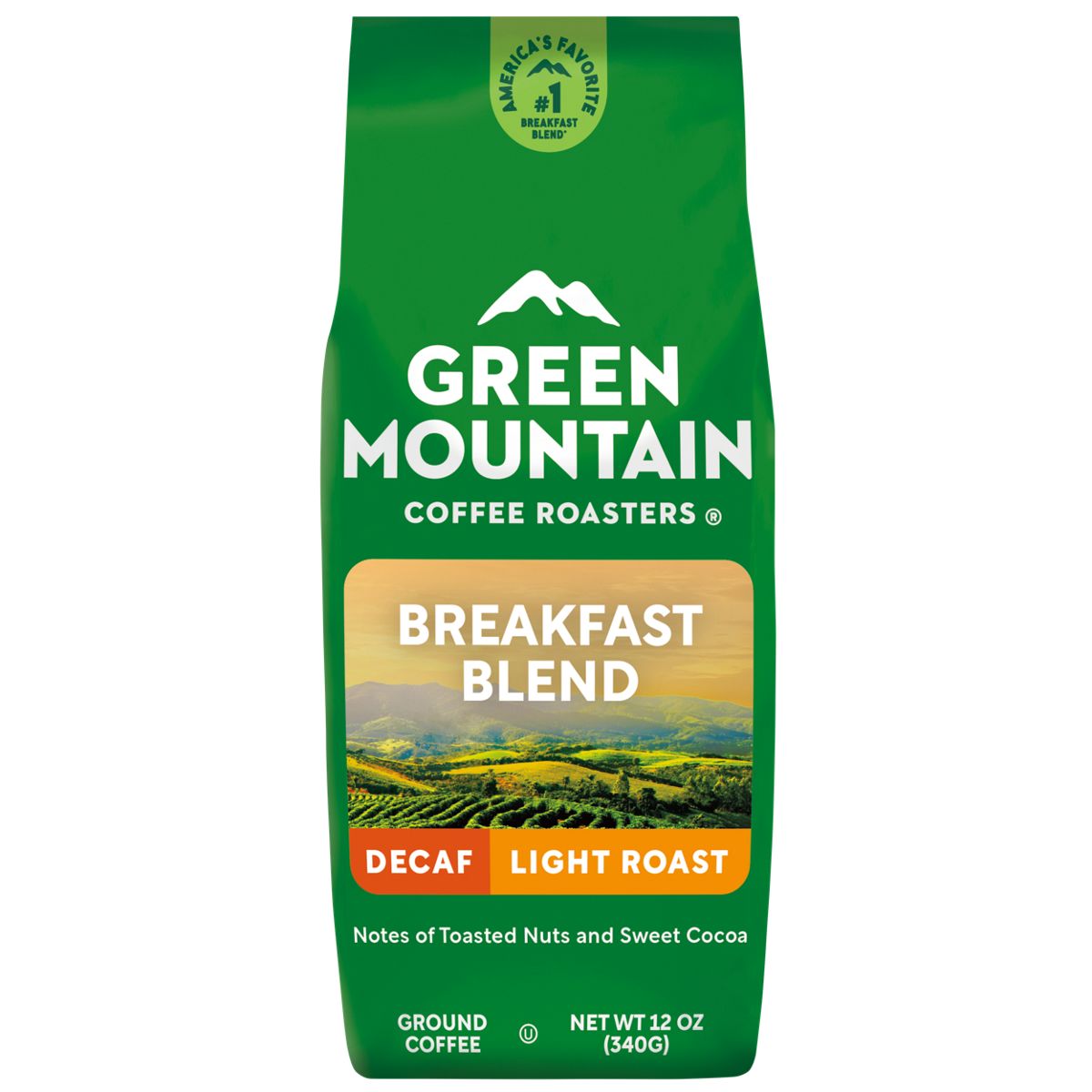 Green Mountain Coffee Roasters Breakfast Blend Decaf Coffee