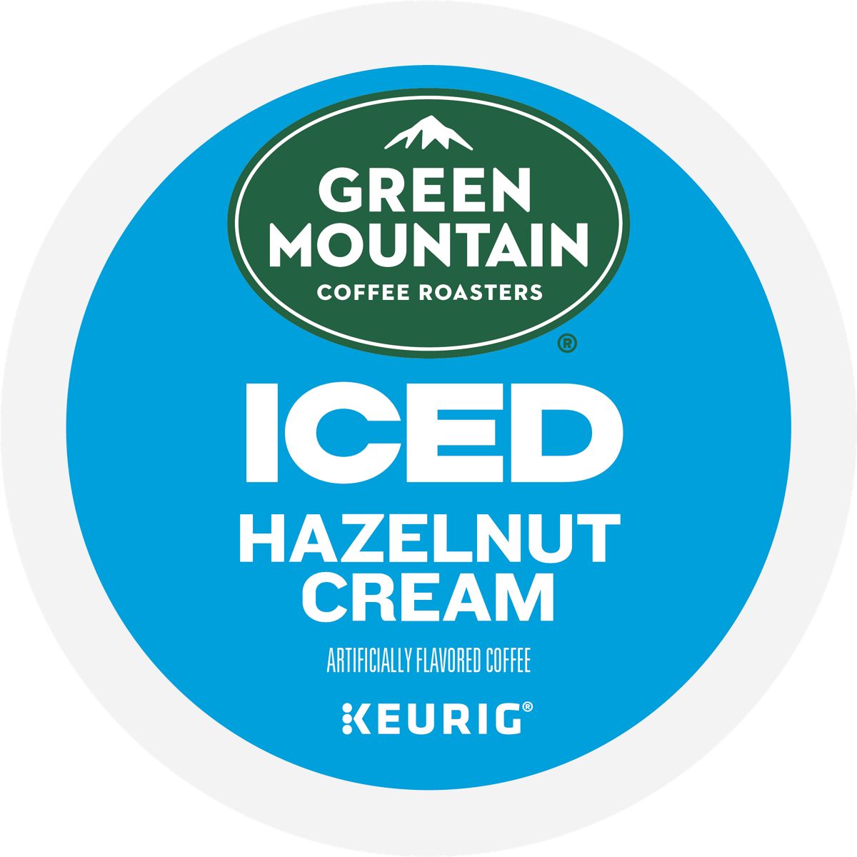 Green Mountain Coffee Roasters ICED Hazelnut Cream Coffee K-Cup Pods