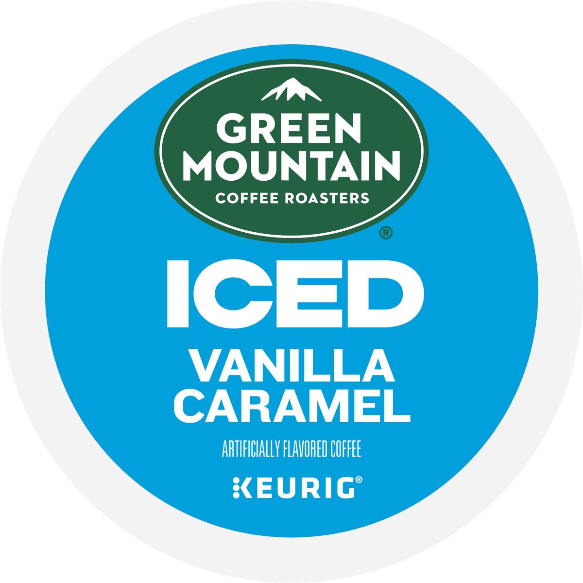 Green Mountain Coffee Roasters ICED Vanilla Caramel Coffee K-Cup Pods