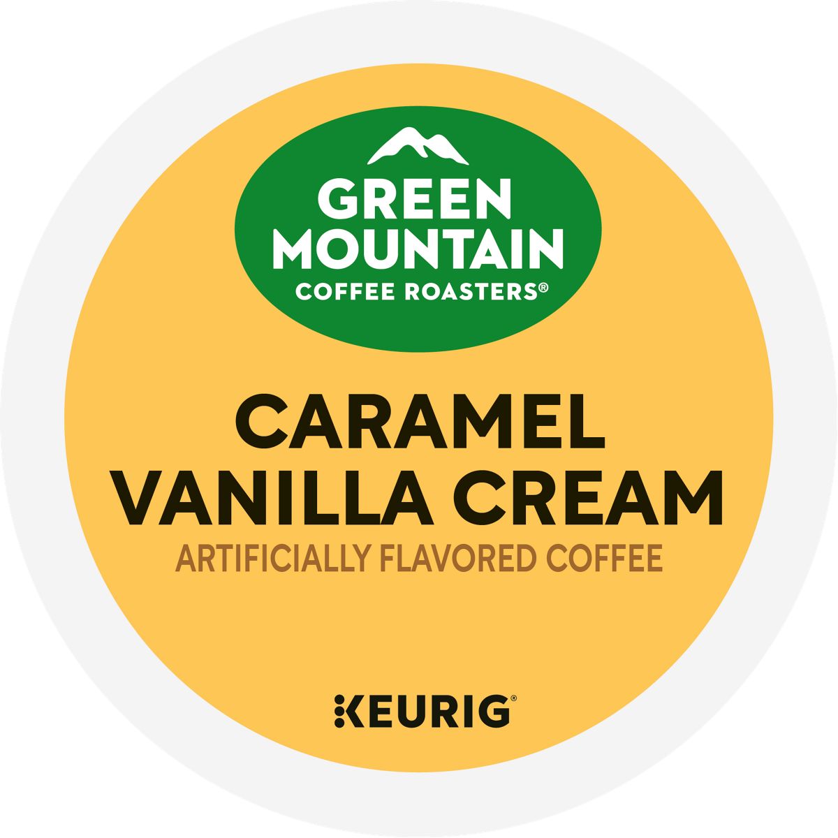 Green Mountain Coffee Roasters Caramel Vanilla Cream Coffee K-Cup Pods
