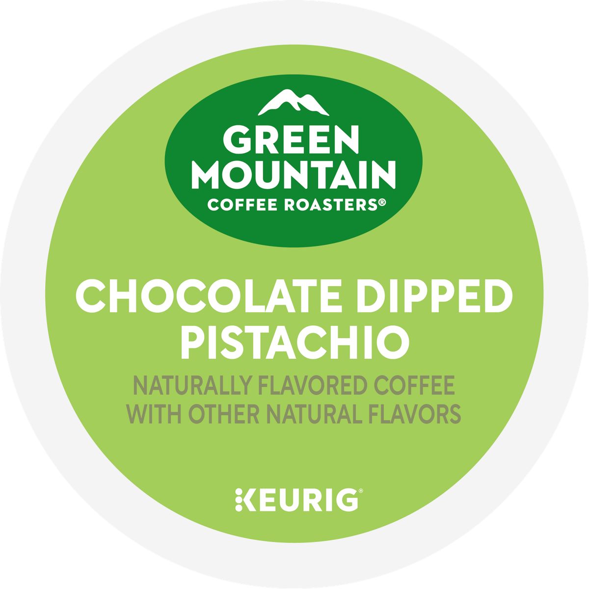 Green Mountain Coffee Roasters Chocolate Dipped Pistachio Coffee K-Cup Pods