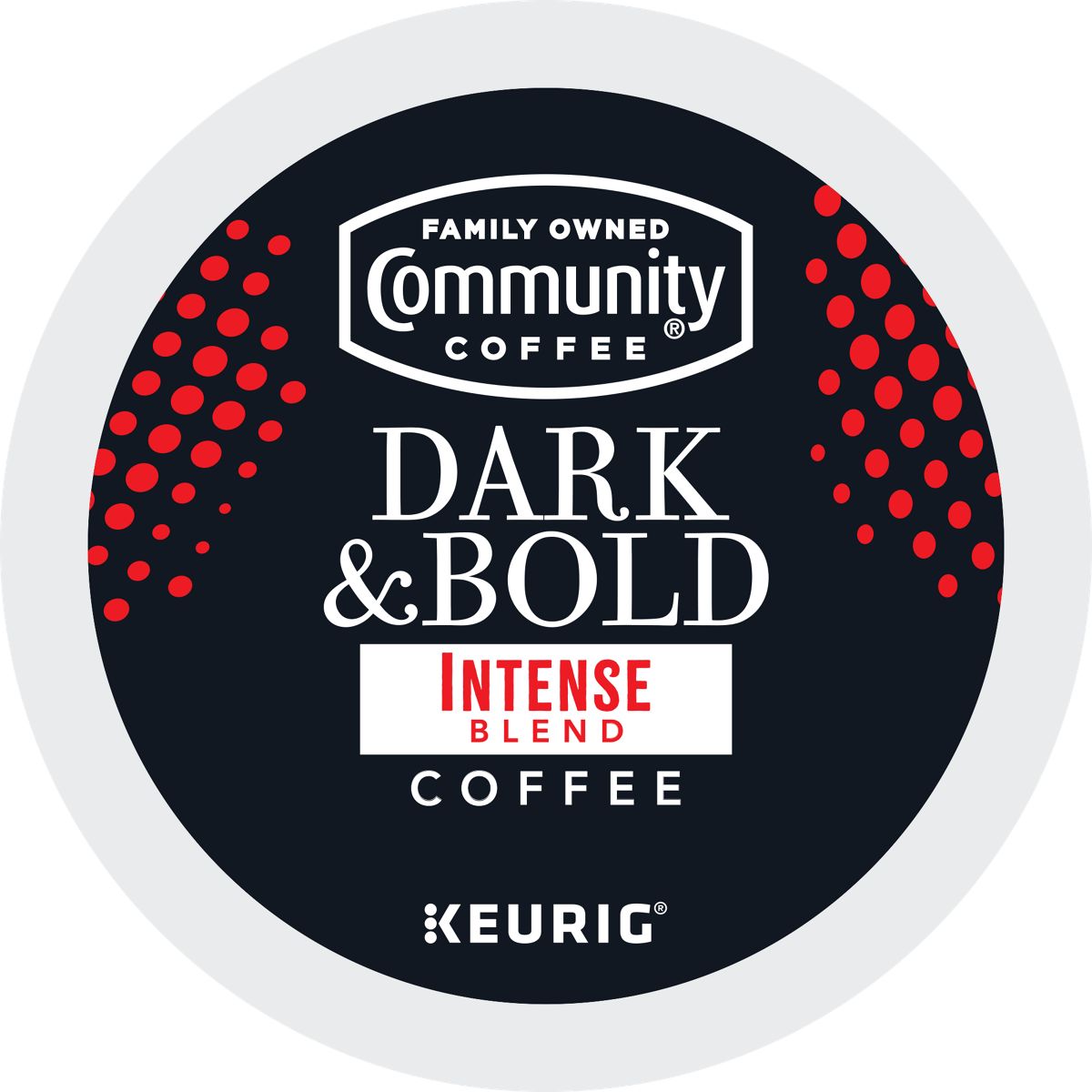 Community Coffee Dark & Bold Intense Coffee K-Cup Pods