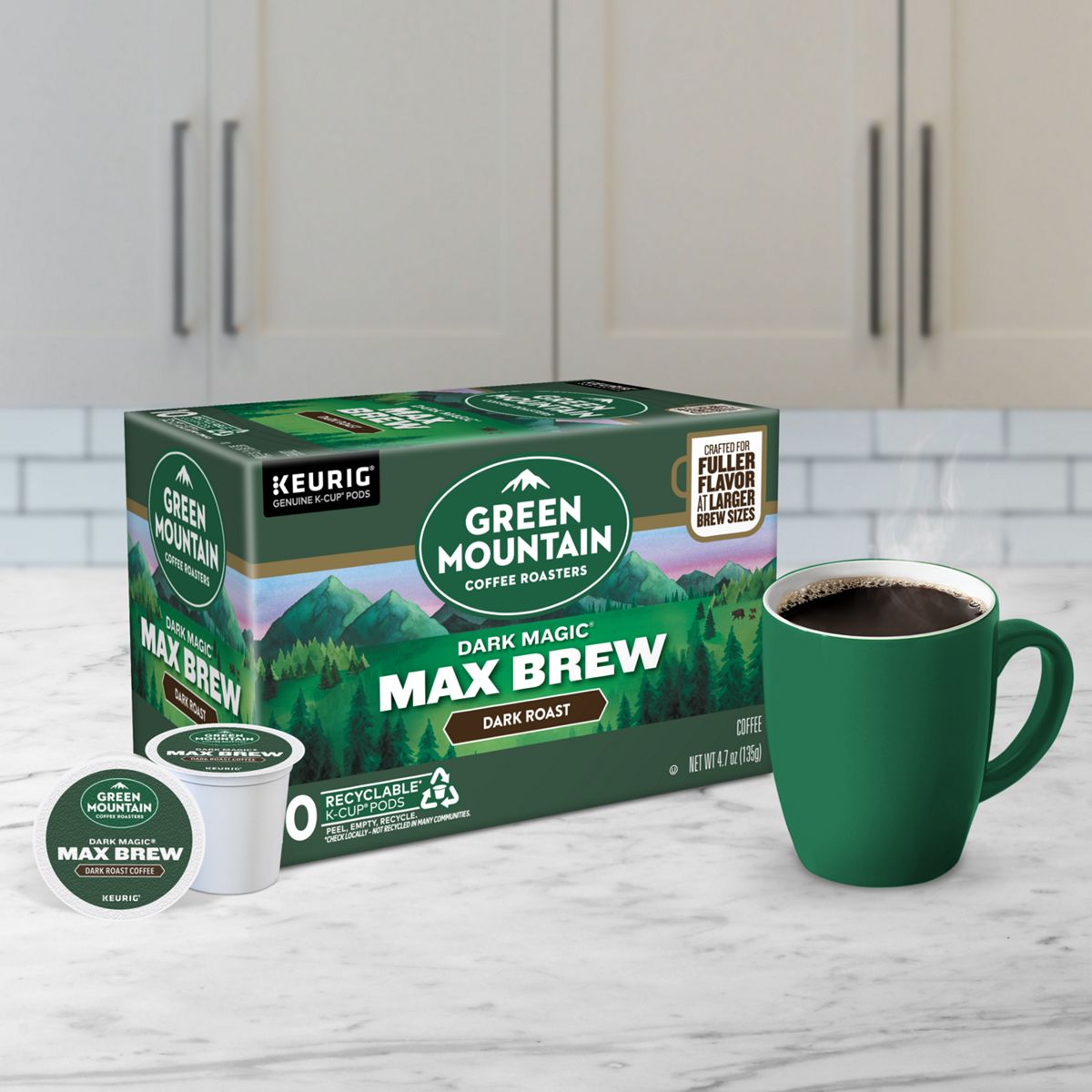 Green Mountain Coffee Roasters Dark Magic Max Brew Coffee K-Cup Pods