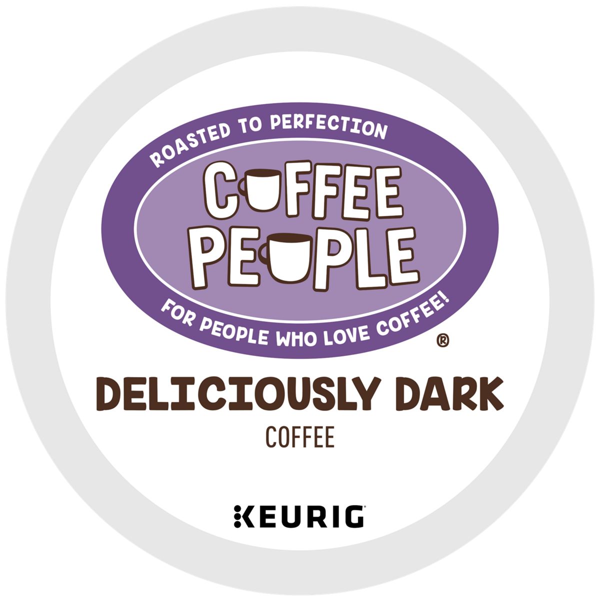 Coffee People Deliciously Dark Coffee K-Cup Pods