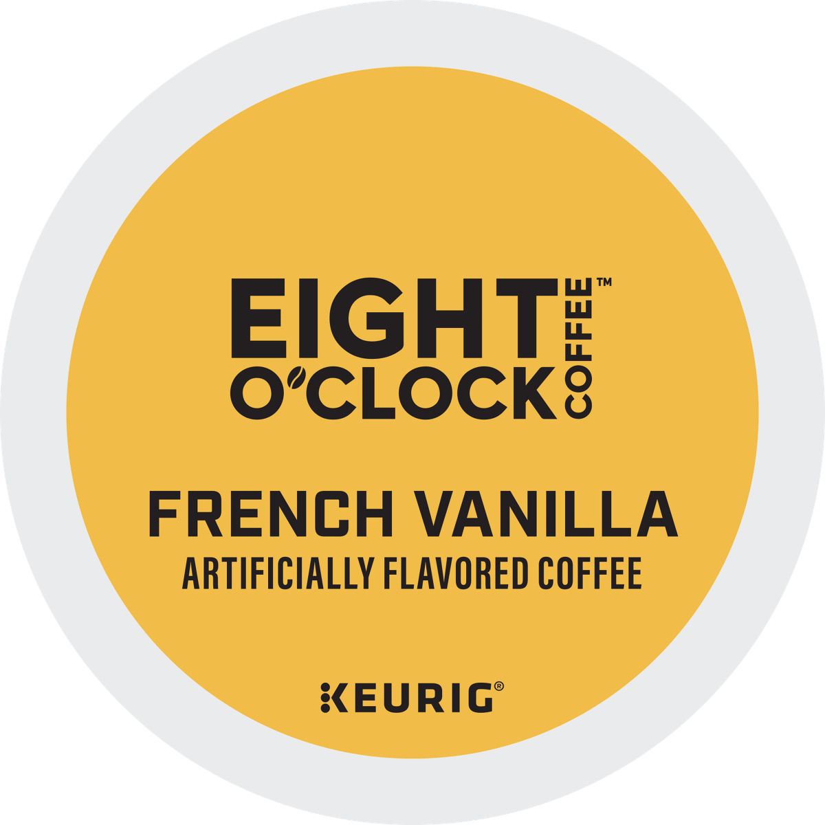 Eight O'Clock French Vanilla Coffee K-Cup Pods