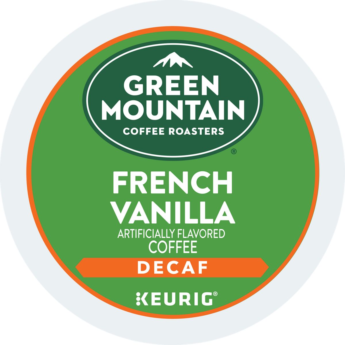 Green Mountain Coffee Roasters French Vanilla Decaf Coffee K-Cup Pods