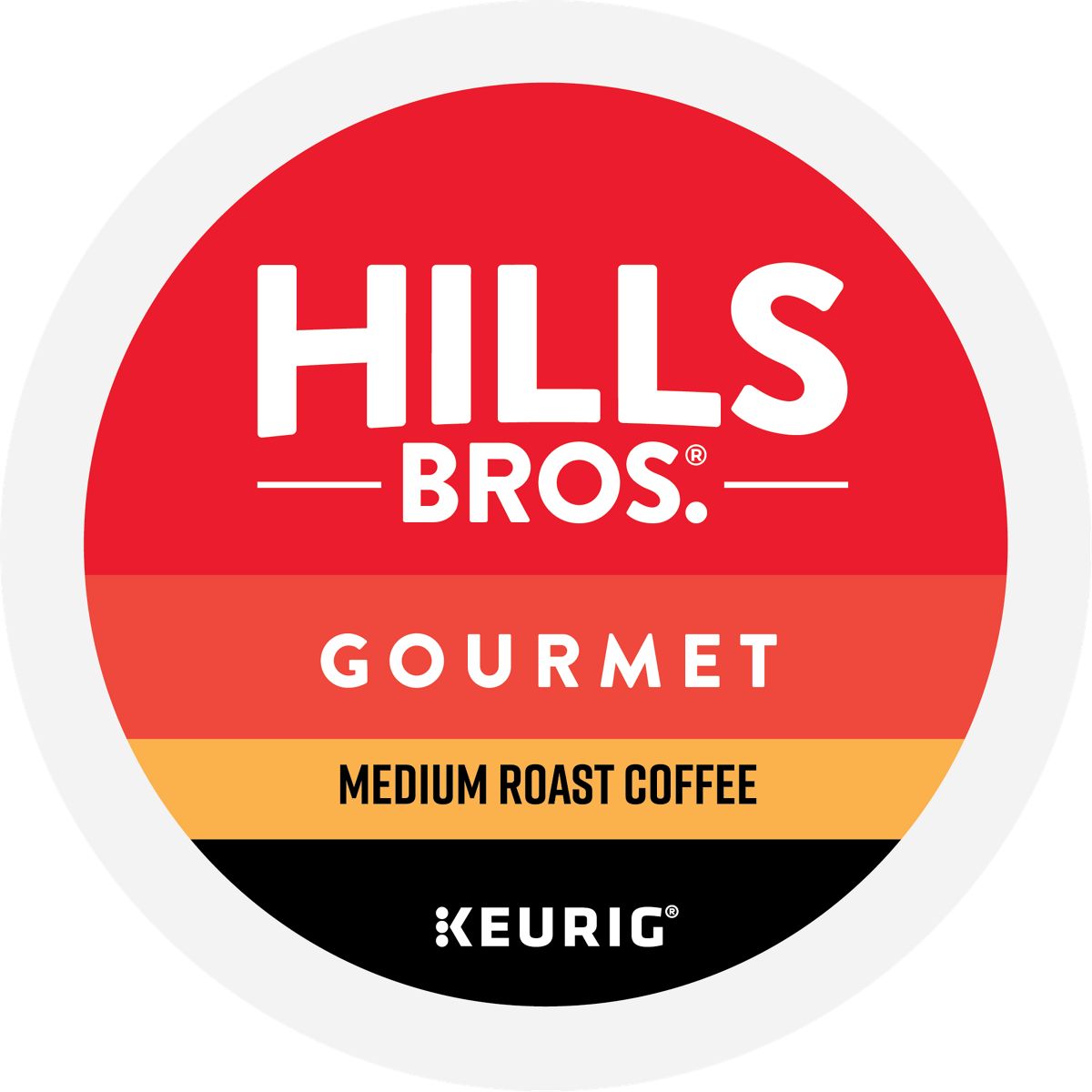 Hills Bros. Gourmet Coffee K-Cup Pods