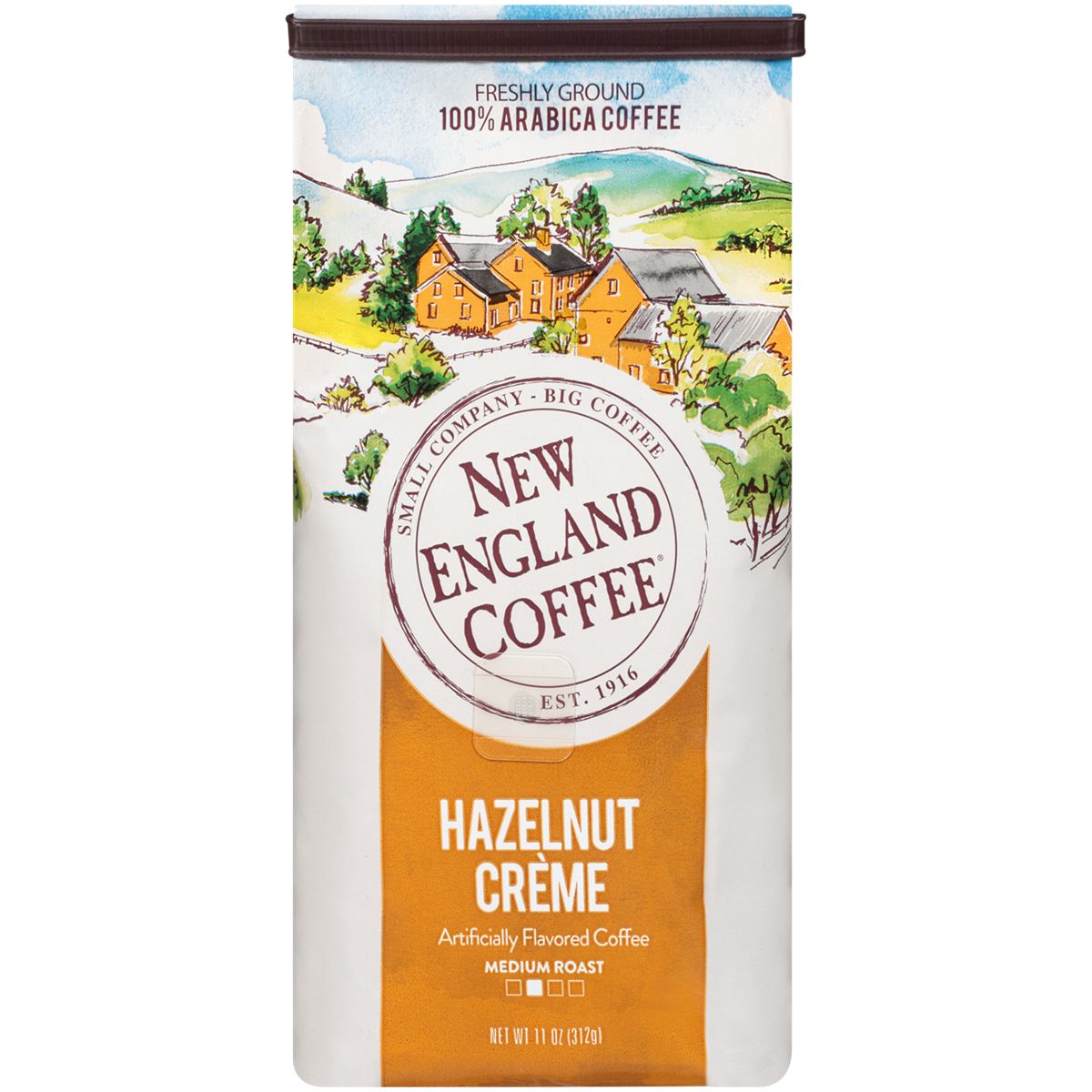 New England Coffee Hazelnut Creme Coffee