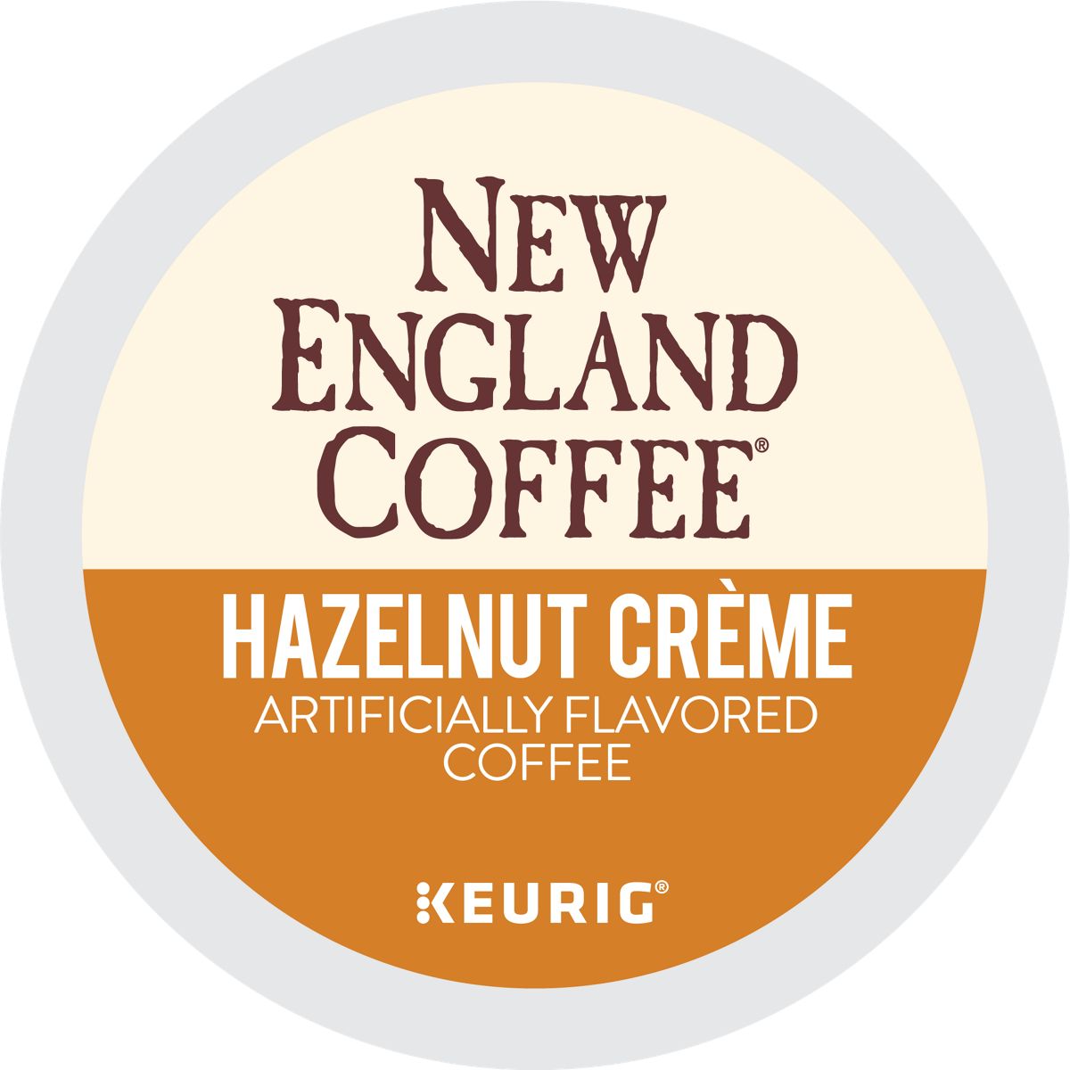 New England Coffee Hazelnut Creme Coffee K-Cup Pods