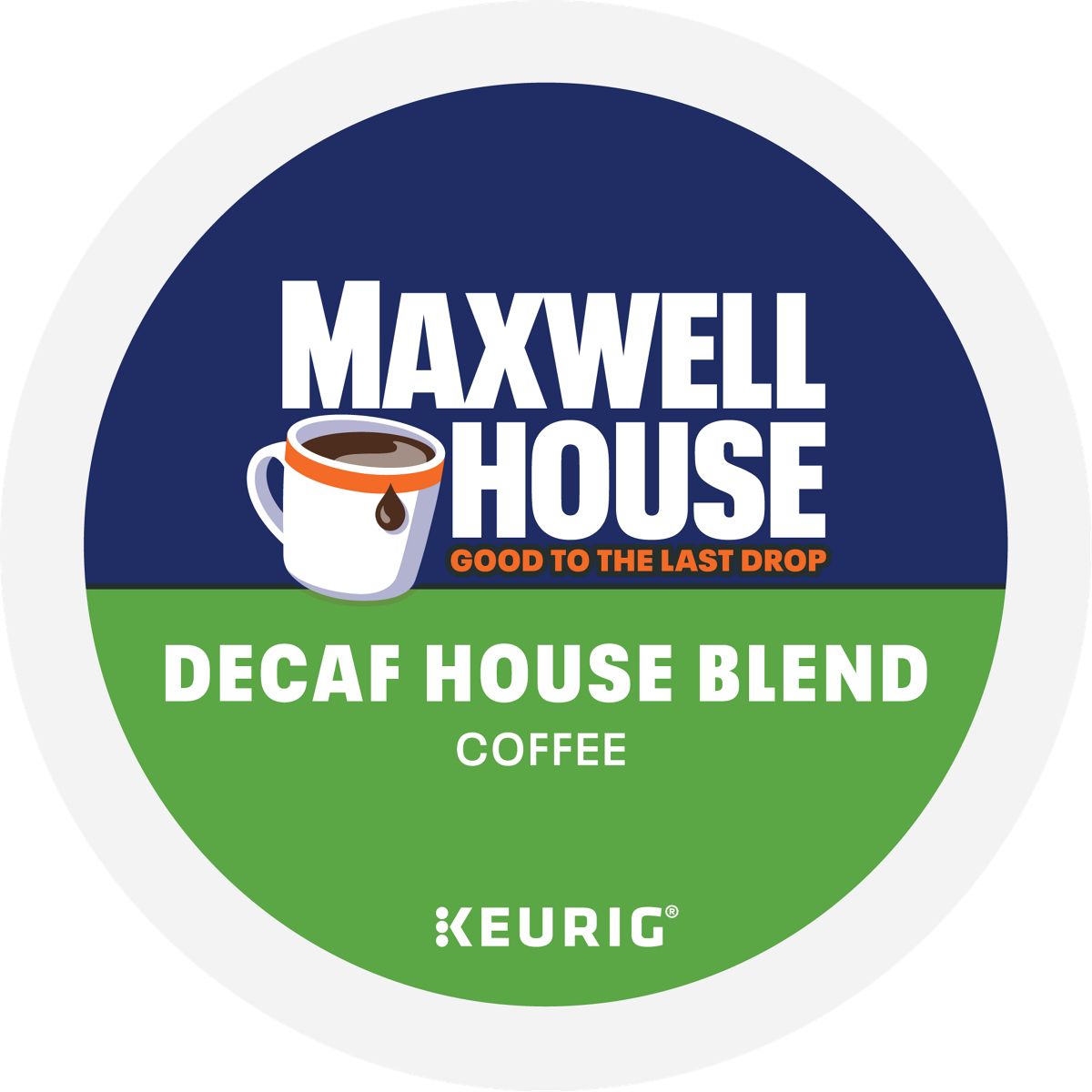 Maxwell House House Blend Decaf Coffee K-Cup Pods