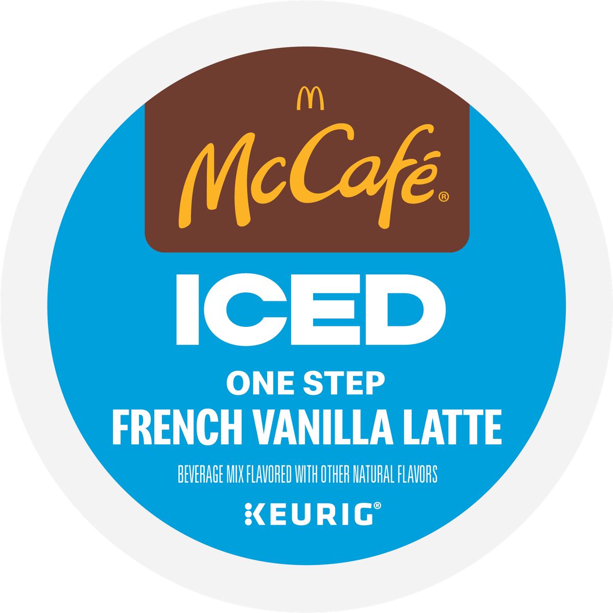 McCafe ICED French Vanilla Latte K-Cup Pods