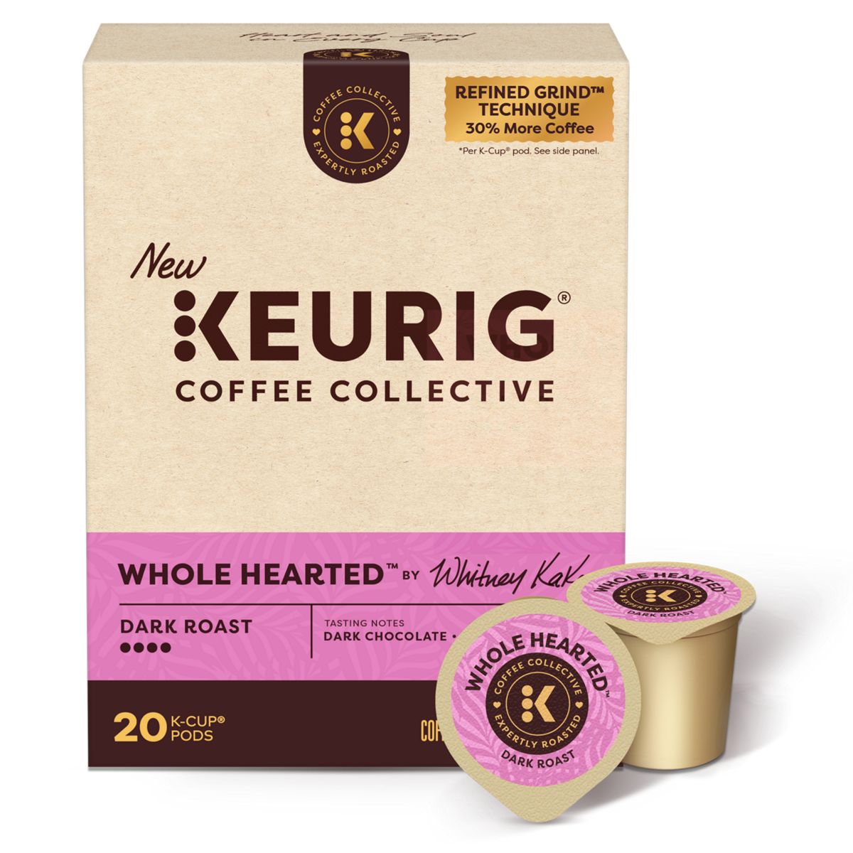 Keurig Coffee Collective Whole Hearted K-Cup Pods