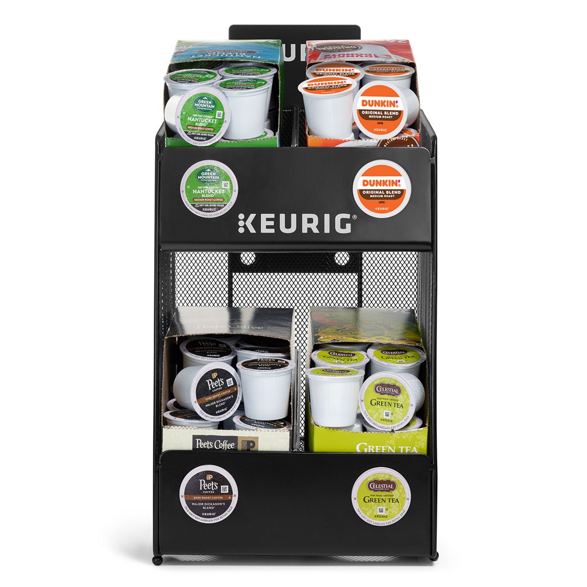 Keurig Mesh K-Cup Pod Storage Rack 4 Sleeve