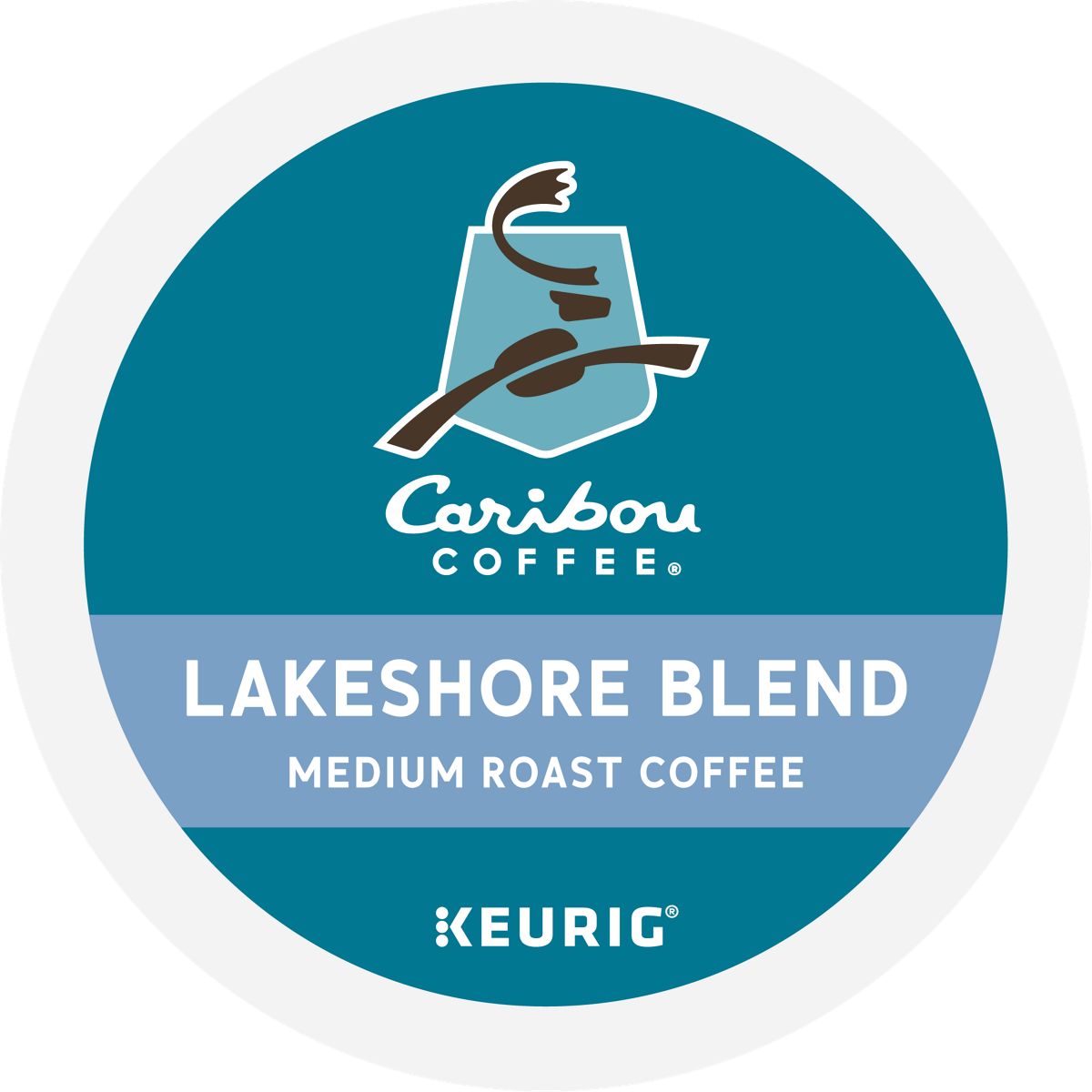 Caribou Coffee Lakeshore Blend Coffee K-Cup Pods