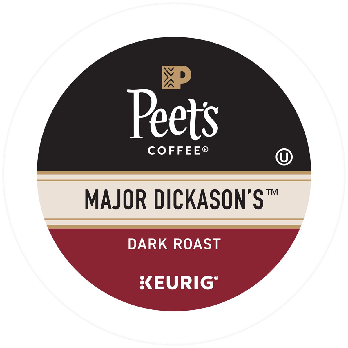 Peet's Coffee Major Dickason's Blend Coffee K-Cup Pods