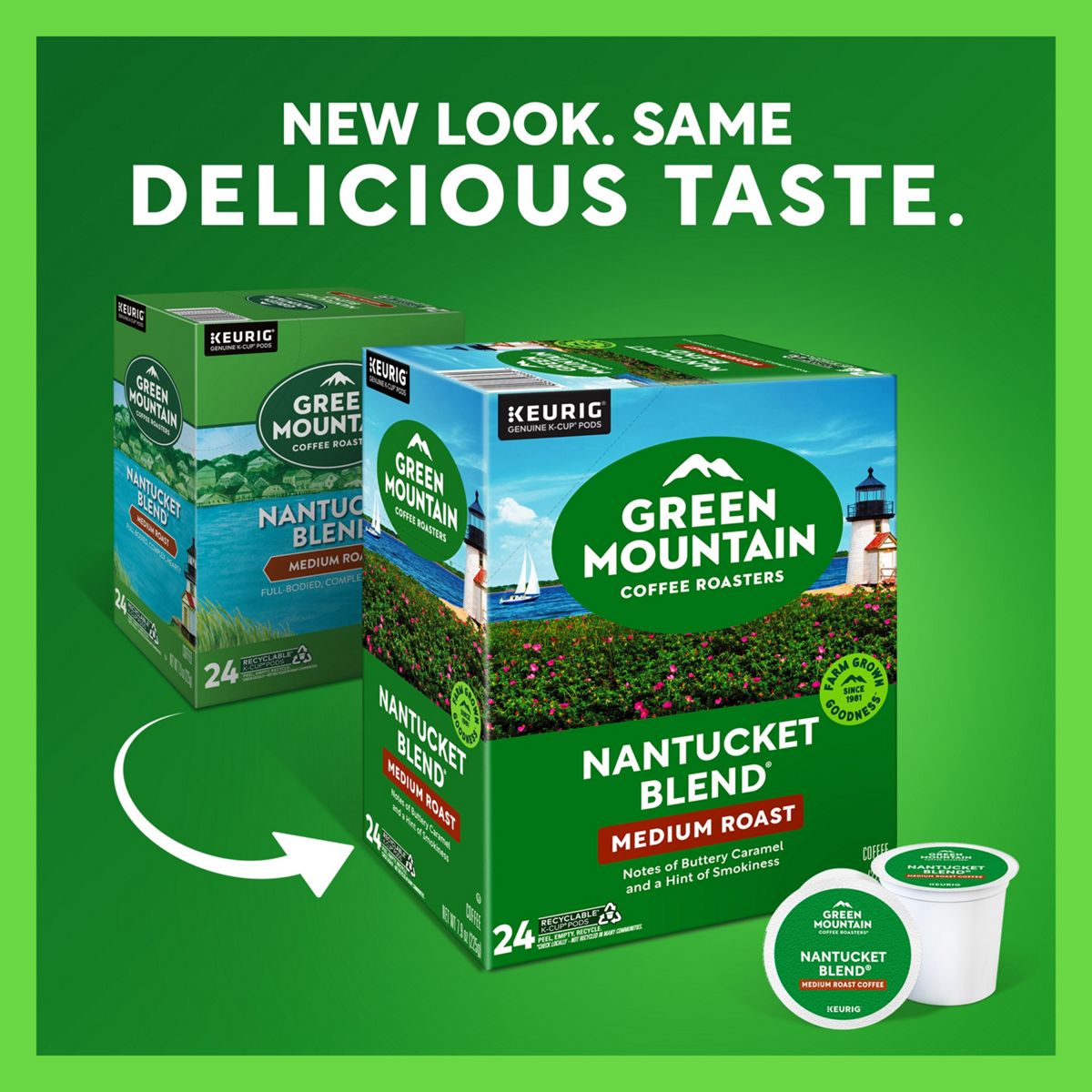Green Mountain Coffee Roasters Nantucket Blend Coffee K-Cup Pods