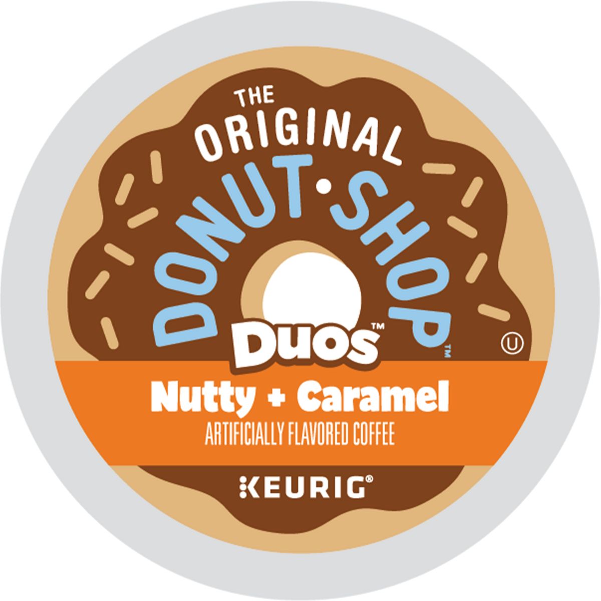 The Original Donut Shop Nutty + Caramel Coffee K-Cup Pods