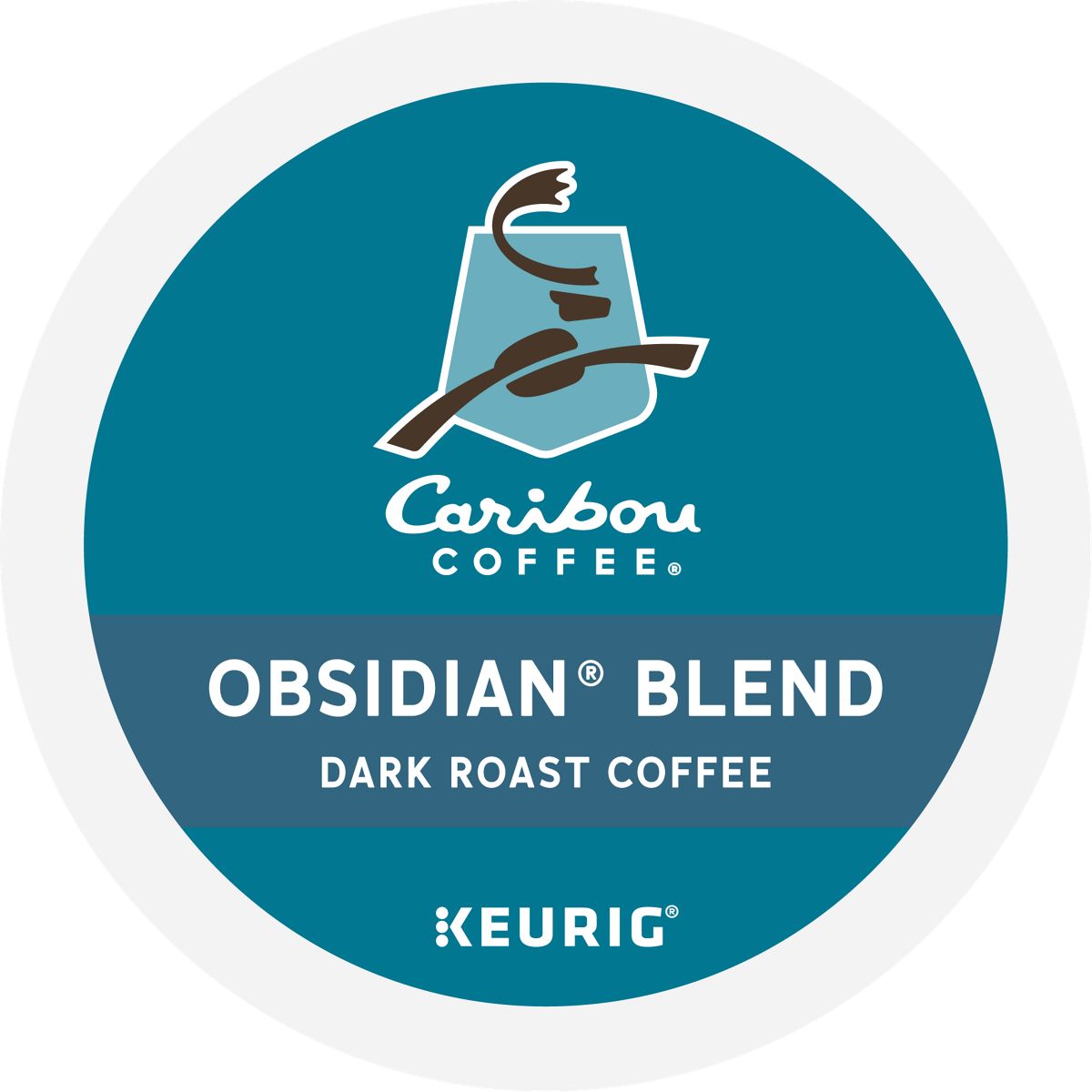 Caribou Coffee Obsidian Coffee K-Cup Pods