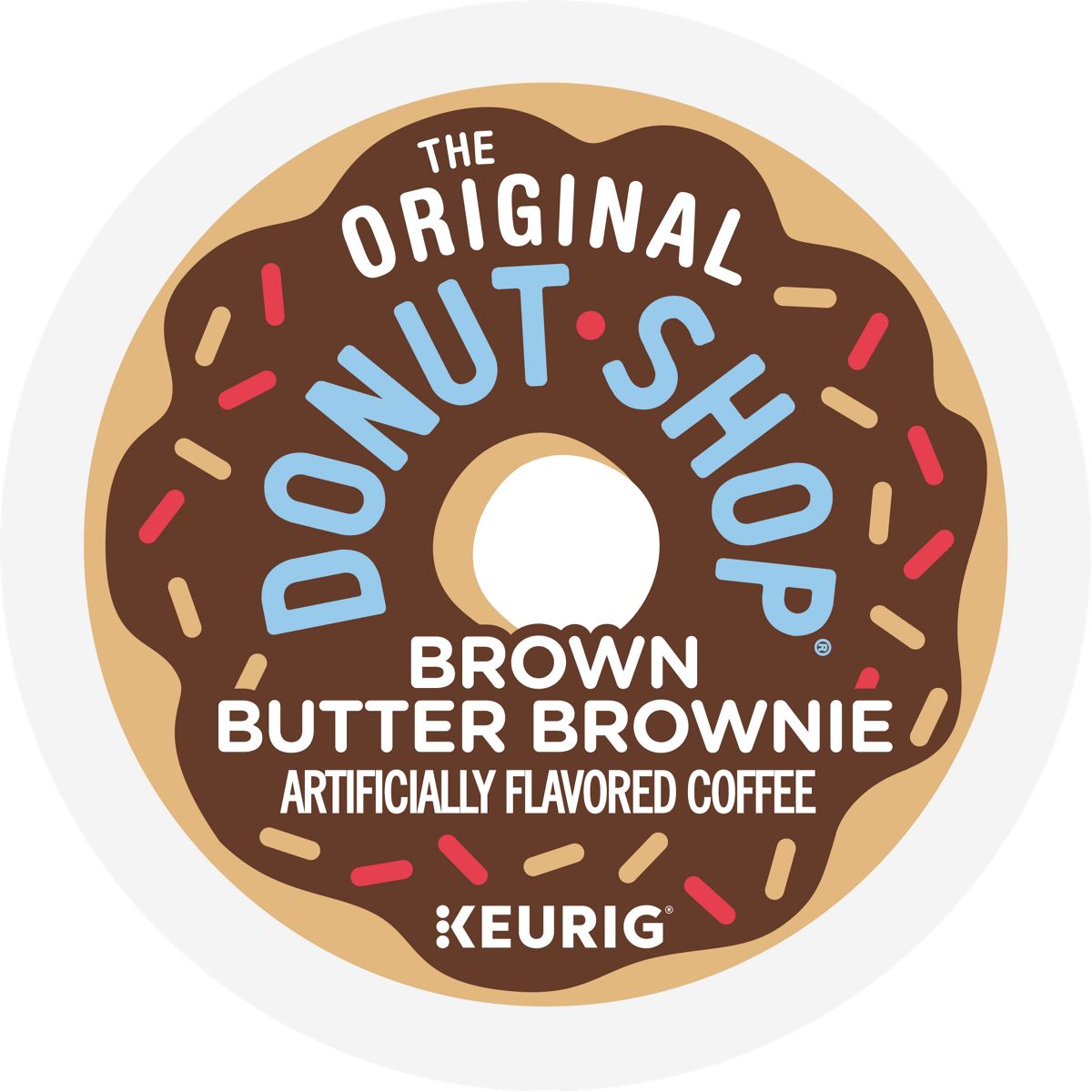 The Original Donut Shop Brown Butter Brownie Coffee K-Cup Pods