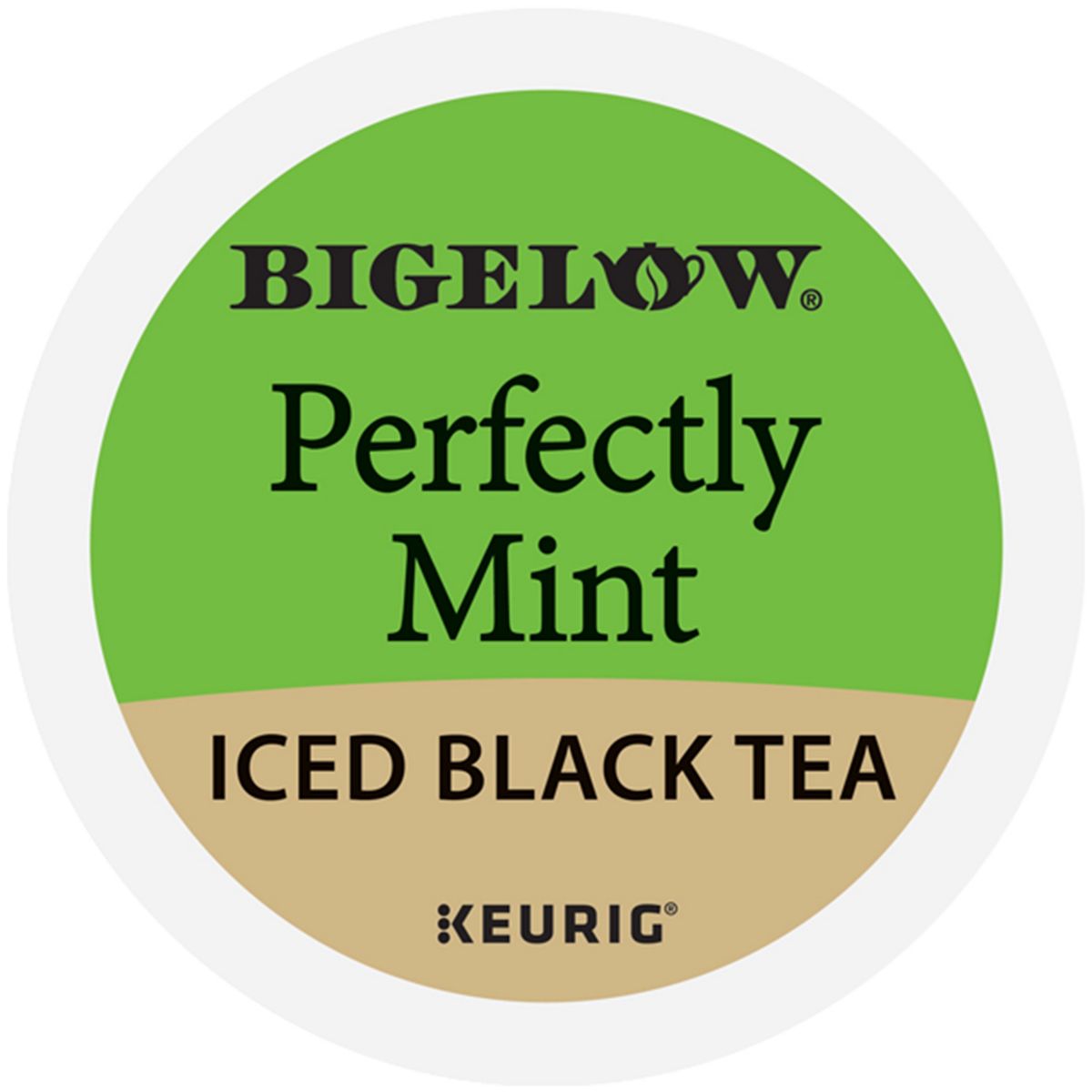 Bigelow Perfectly Mint Iced Black Tea K-Cup Pods