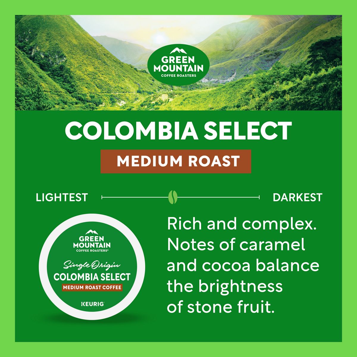 Green Mountain Coffee Roasters Variety Regular Coffee Box K-Cup Pods