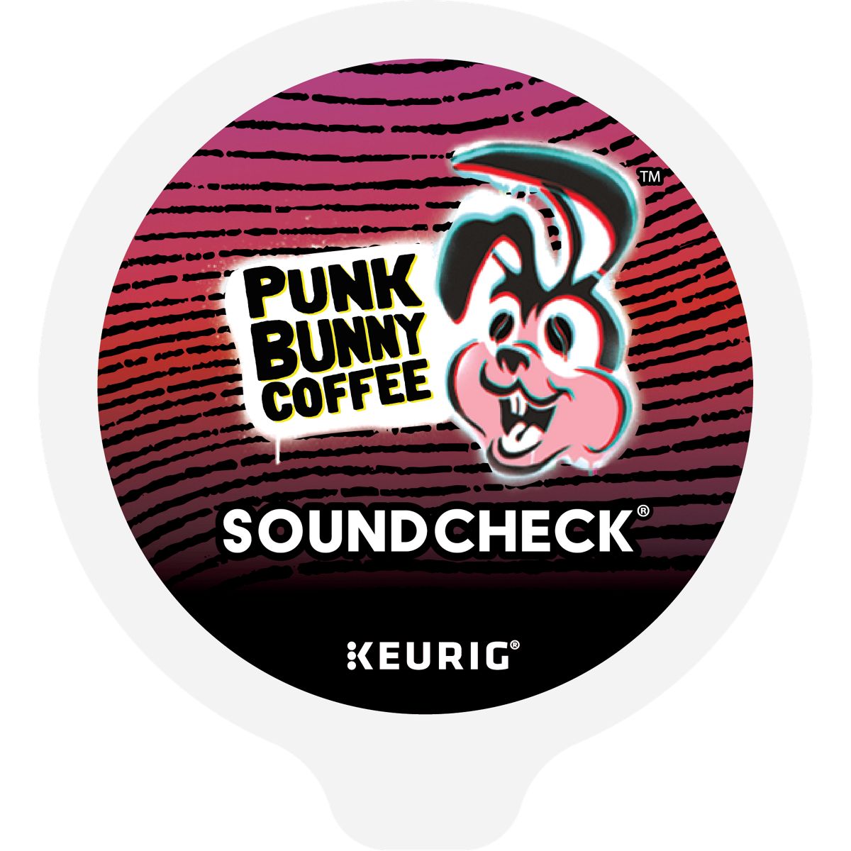 Punk Bunny Coffee Soundcheck Coffee K-Cup Pods