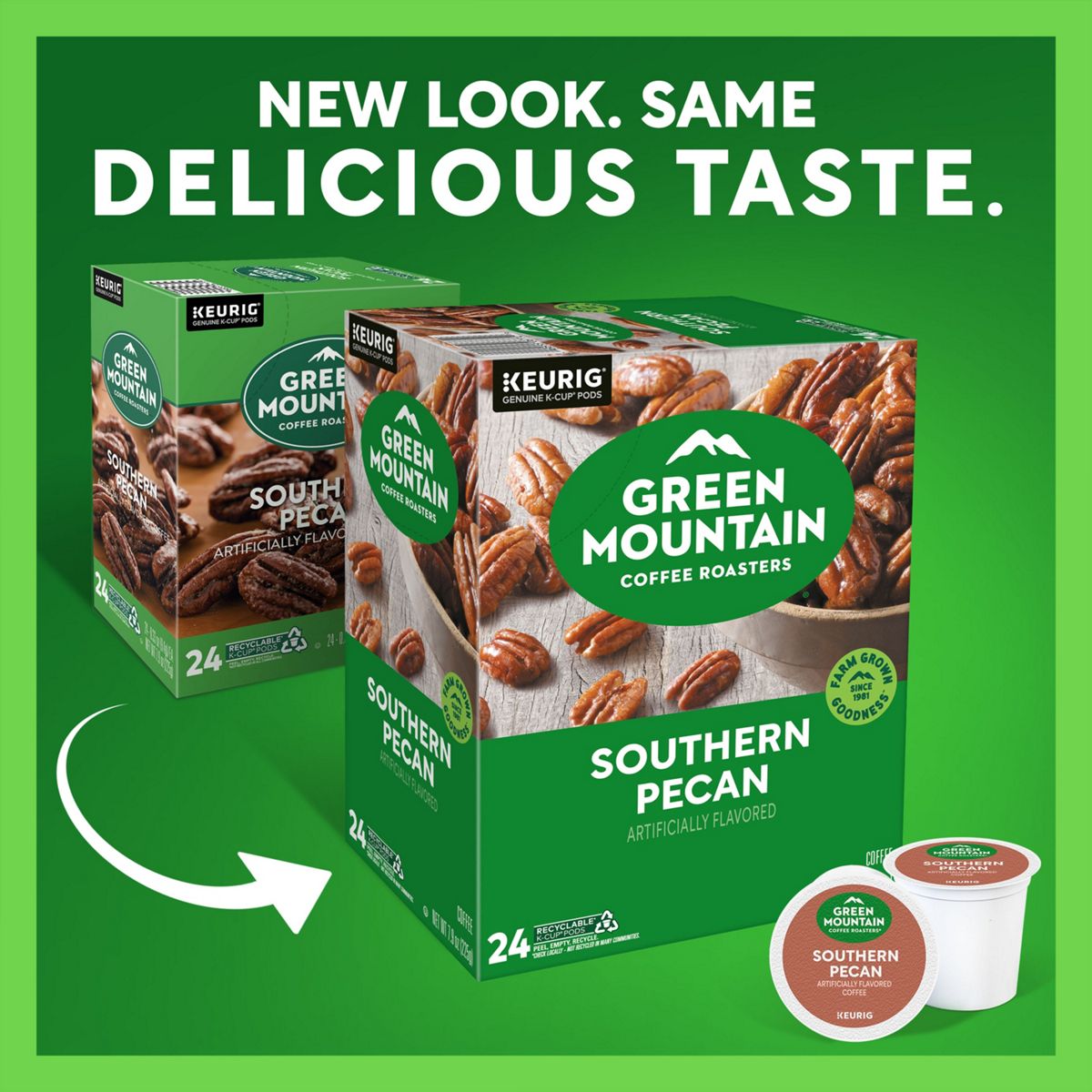 Green Mountain Coffee Roasters Southern Pecan Coffee K-Cup Pods