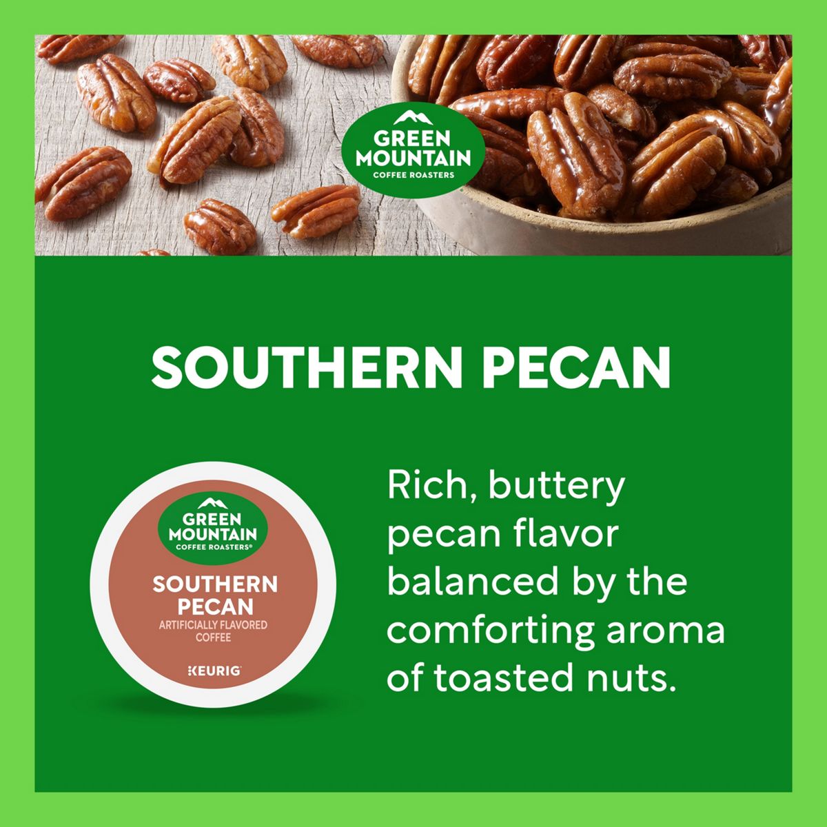 Green Mountain Coffee Roasters Southern Pecan Coffee K-Cup Pods
