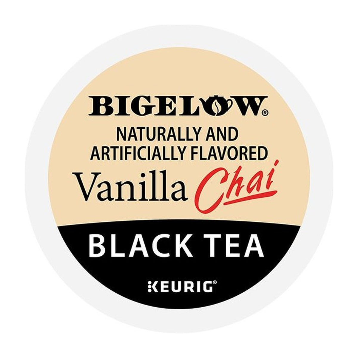 Bigelow Vanilla Chai Tea K-Cup Pods