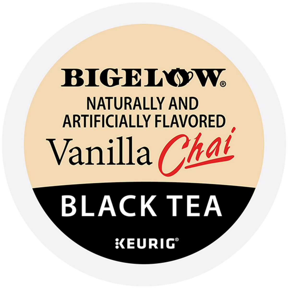 Bigelow Vanilla Chai Tea K-Cup Pods