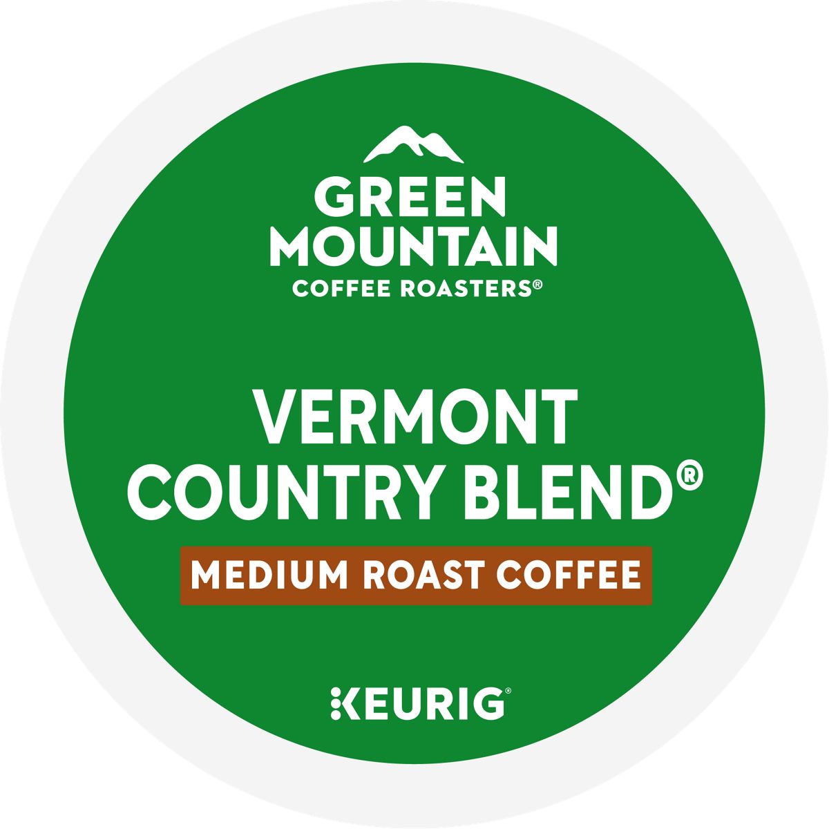 Green Mountain Coffee Roasters Vermont Country Blend Coffee K-Cup Pods