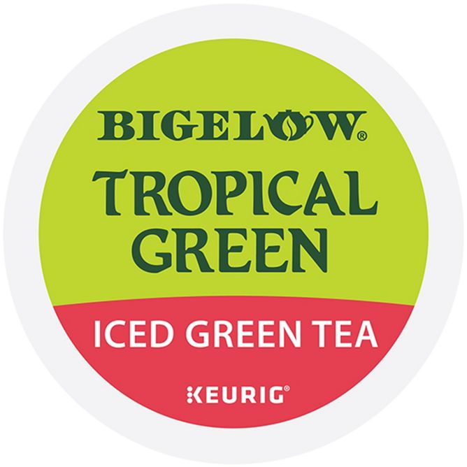 Bigelow Tea Tropical Iced Green Tea K-Cup Pods