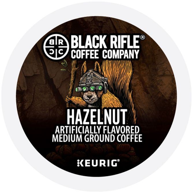 Black Rifle Coffee Hazelnut K-Cup Pods