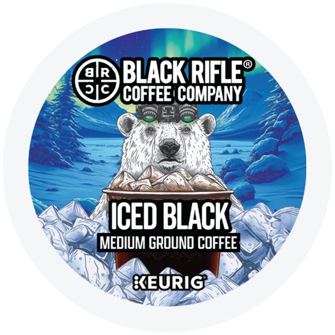 Black Rifle Coffee Iced Classic Black Coffee K-Cup Pods