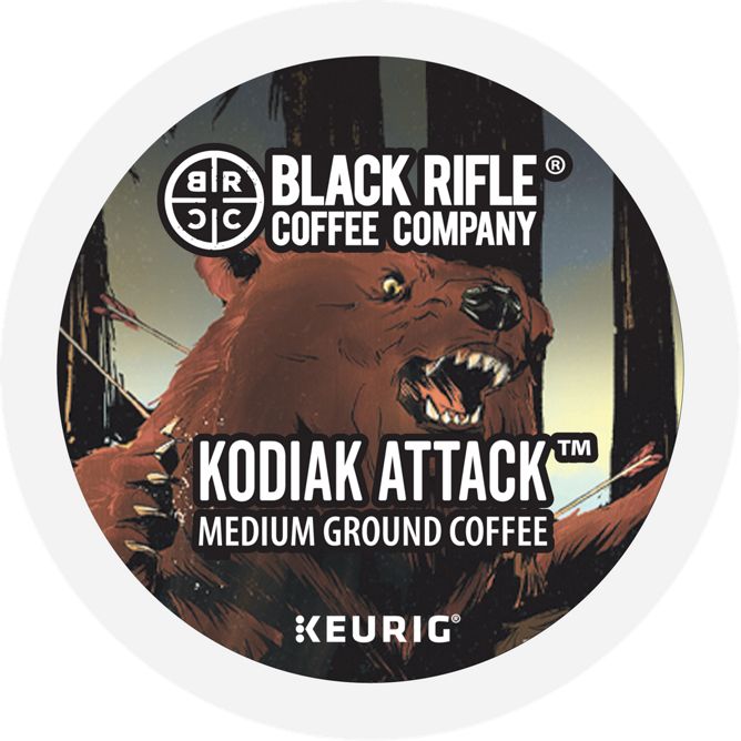Black Rifle Coffee Kodiak Attack K-Cup Pods