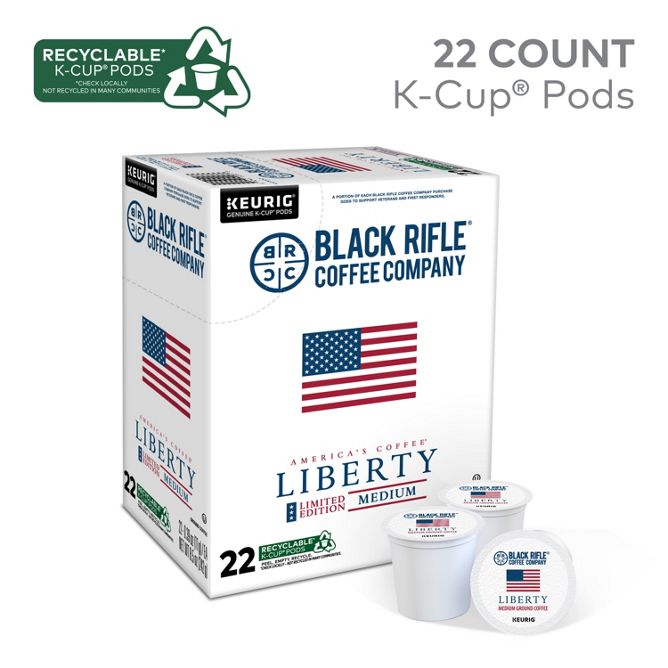 Black Rifle Coffee Liberty K-Cup Pods