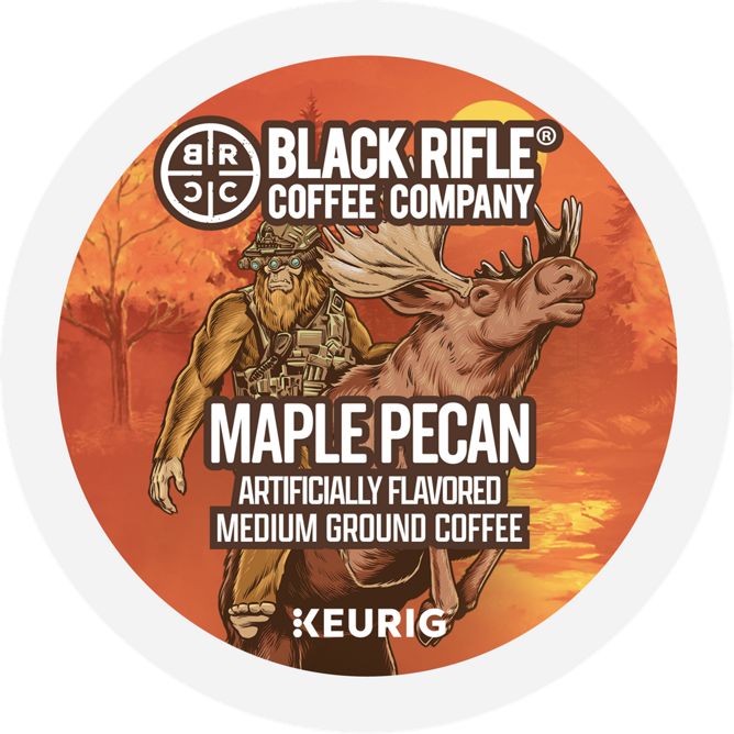 Black Rifle Coffee Maple Pecan Coffee K-Cup Pods