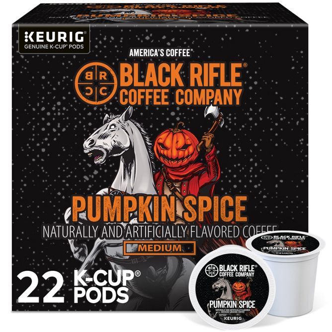 Black Rifle Coffee Pumpkin Spice Coffee K-Cup Pods