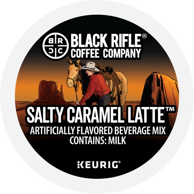 Black Rifle Coffee Salty Caramel Latte K-Cup Pods