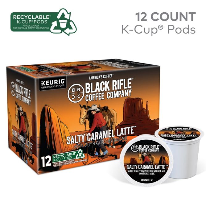 Black Rifle Coffee Salty Caramel Latte K-Cup Pods