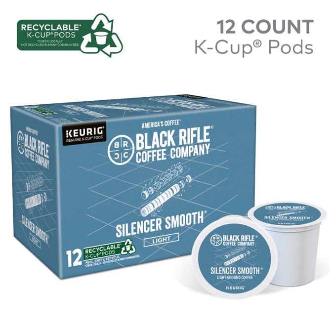Black Rifle Coffee Silencer Smooth K-Cup Pods
