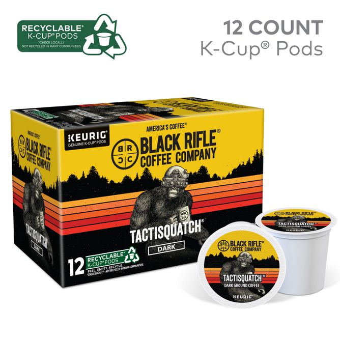 Black Rifle Coffee Tactisquatch Coffee K-Cup Pods