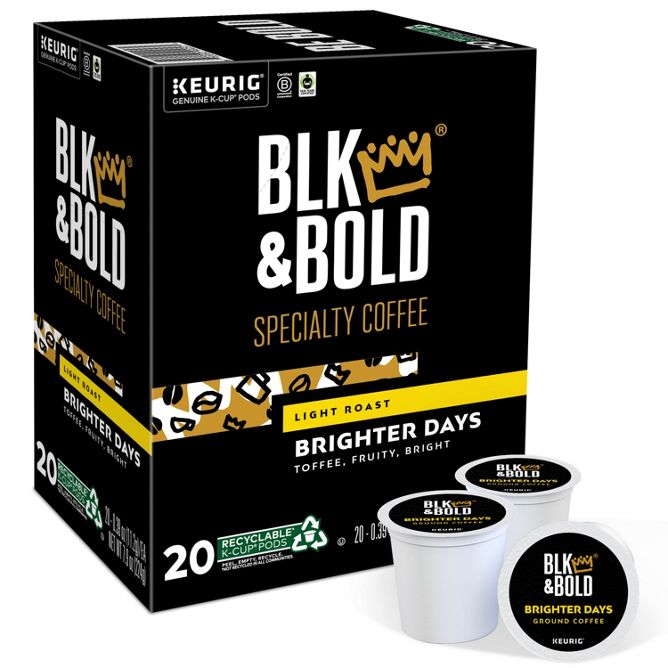 BLK & BOLD Coffee Brighter Days K-Cup Pods
