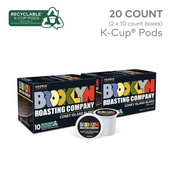 Brooklyn Roasting Company Coney Island Blend K-Cup Pods