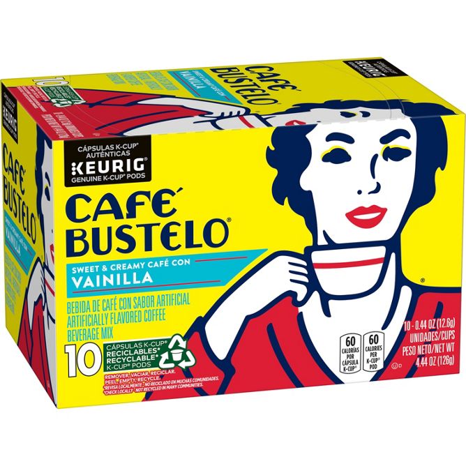 Cafe Bustelo Café con Vanilla K-Cup Pods