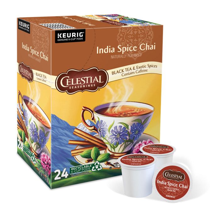 Celestial Seasonings India Spice Chai K-Cup Pods