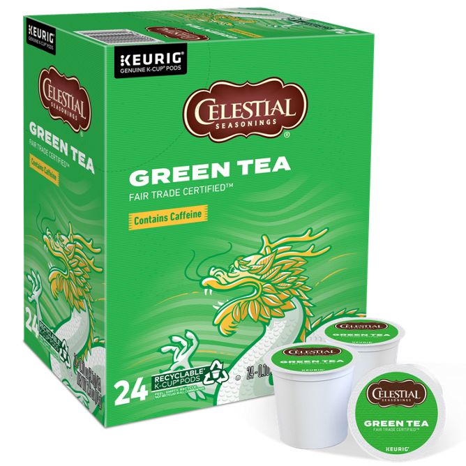 Celestial Seasonings Natural Antioxidant Green Tea K-Cup Pods