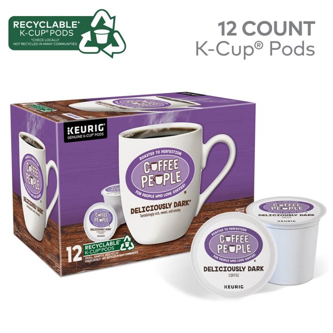 Coffee People Deliciously Dark K-Cup Pods