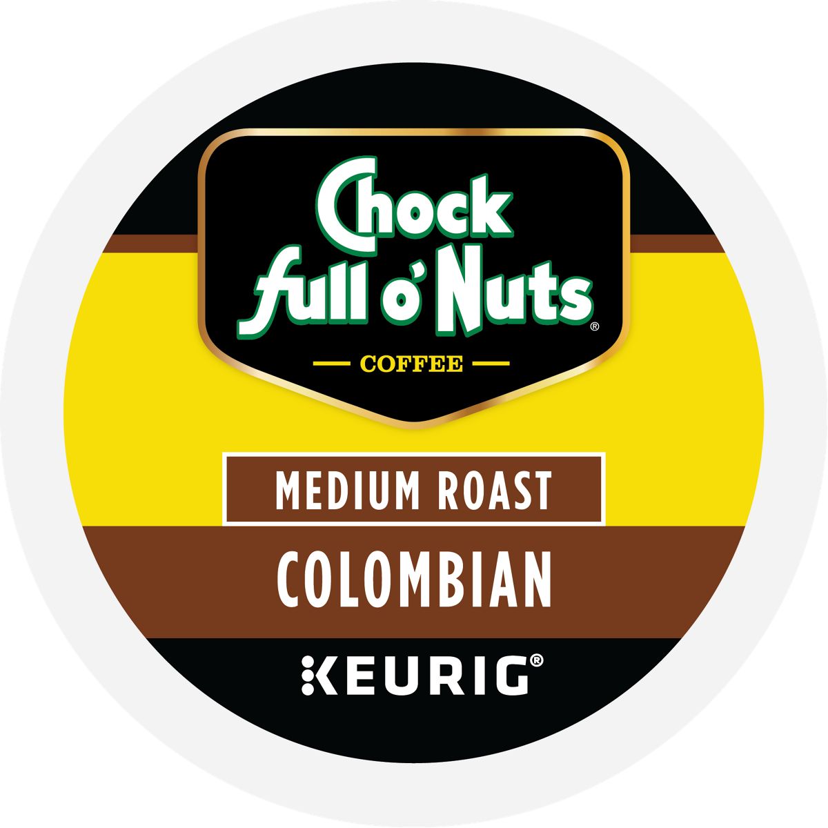 Chock full o'Nuts Colombian Coffee K-Cup Pods